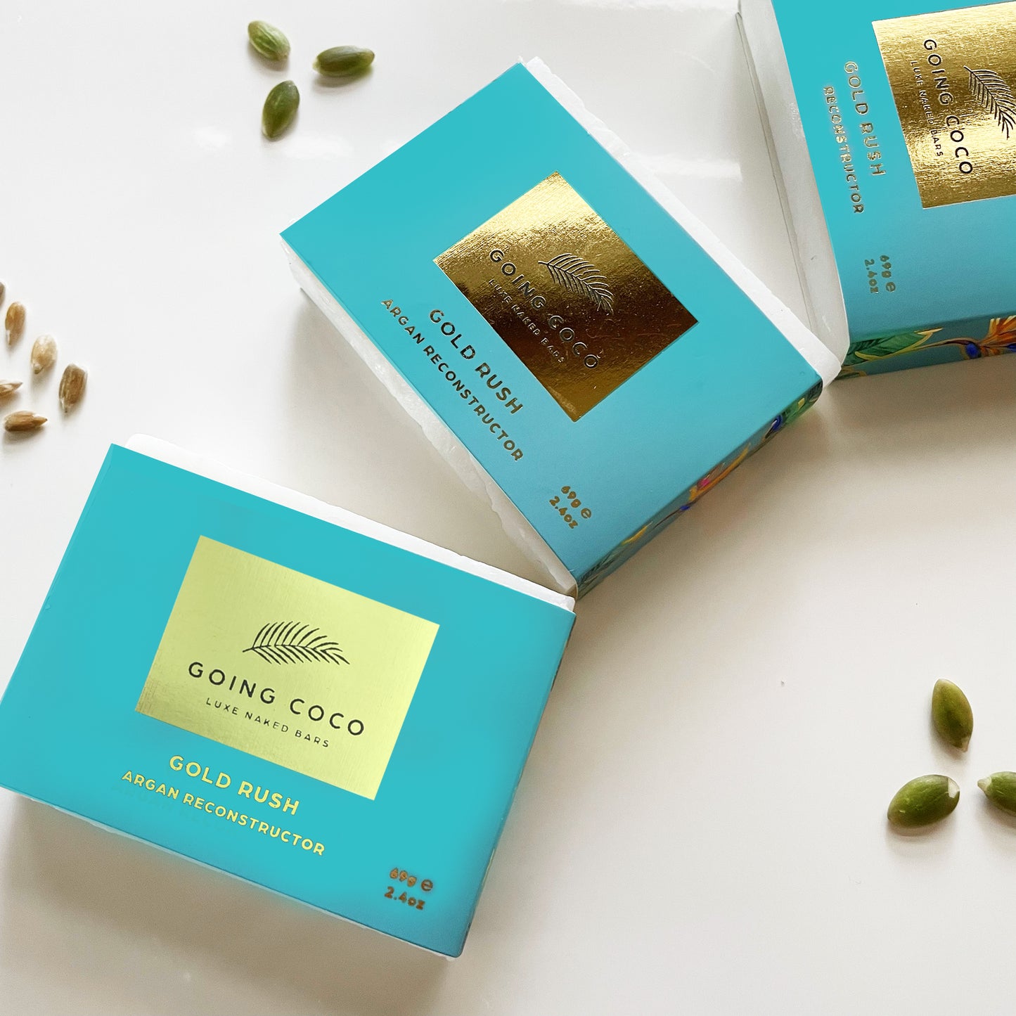 Gold Rush Argan Reconstructor Shampoo Bar - MEDIUM