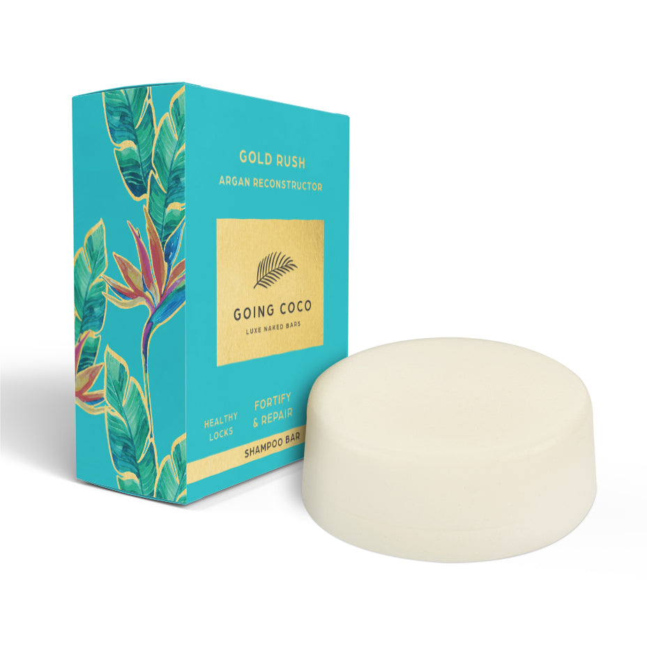 Gold Rush Argan Reconstructor Shampoo Bar - LARGE
