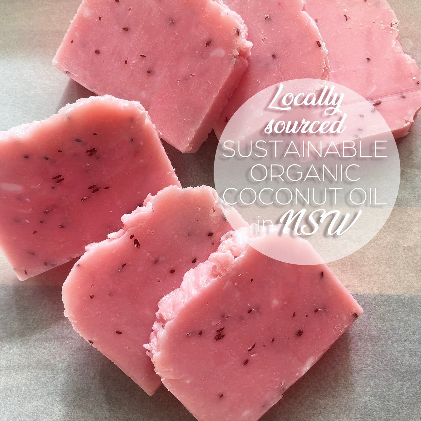 3 Ingredient Shampoo Bar - Watermelon Cocoa - 79 grams